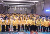 Musda Partai Golkar Kalsel di Fugo Hotel Banjarmasin, Minggu (3/8/2025). (foto: Istimewa)
