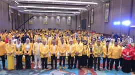 Musda Partai Golkar Kalsel di Fugo Hotel Banjarmasin, Minggu (3/8/2025). (foto: Istimewa)