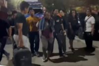 Pelaku begal usai diringkus tim Gabungan Macan Kalsel (Tangkapan layar @macan_kalsel)