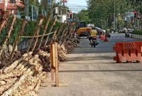 Proyek Trotoar Tahap II Lambung Mangkurat