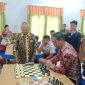 Pembukaan turnamen catur tingkat pelajar se-Kabupaten Murung Raya tahun 2025 (foto: Maya)