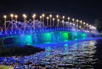 Air Mancur Jembatan Pasar Lama