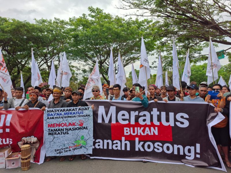 Warga Kalsel, Ormas Adat dan Walhi Tolak Pegunungan Meratus Jadi Taman Nasional
