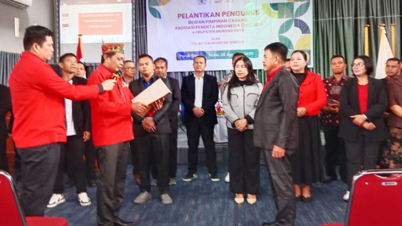 Asisten III Hadiri Pelantikan Pengurus DPC API Mura Masa Bakti 2025-2030
