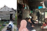Gubuk Reot Milik Martinah di Banjar Yang Tak Tersentuh Uluran Pemkab