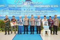 Jenderal Polisi Drs. Listyo Sigit Prabowo, M.Si. Dan Irjen.pol Rosyanto yudha hermawan,S.I.K.,S.H.,M.H. serta Gubernur Kalsel H Muhidin