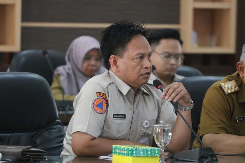Kabid Kesiapsiagaan Bencana BPBD Kalsel Bambang Dedi Mulyadi 