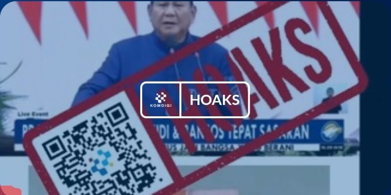 [HOAKS] Prabowo Bagikan Bansos Rp 7 Juta untuk Setiap Pemegang KTP