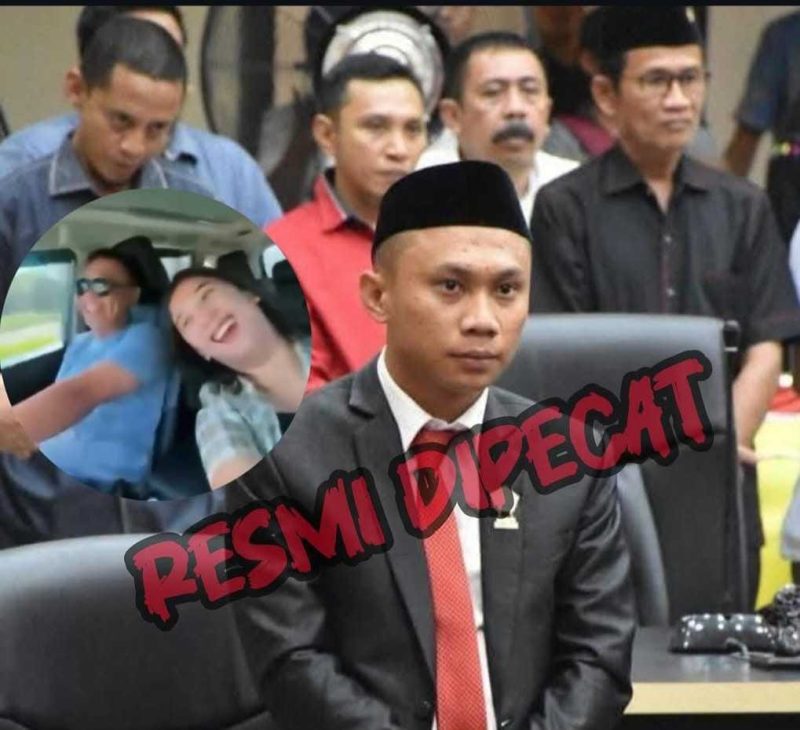 Tangkapan layar Instagram netizen, Wahyudin Moridu, anggota DPRD Gorontalo dari PDIP yang resmi dipecat usai video pernyataannya soal “merampok uang negara” viral di media sosial 