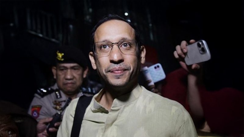 Nadiem Makarim. (Ari Saputra/detikcom)