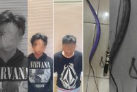 Dua Pengeroyok hingga Korban Tewas di Jalan Pekapuran Laut atau dekat Pasar Antasari ini dibekuk Tim Gabungan kepolisian, (foto:istimewa) 