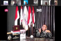 Serikat Media Siber Indonesia (SMSI) menggelar rapat koordinasi nasional melalui saluran zoom
