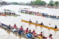 lomba tradisional Jukung Balap Baanam Wali Kota Cup