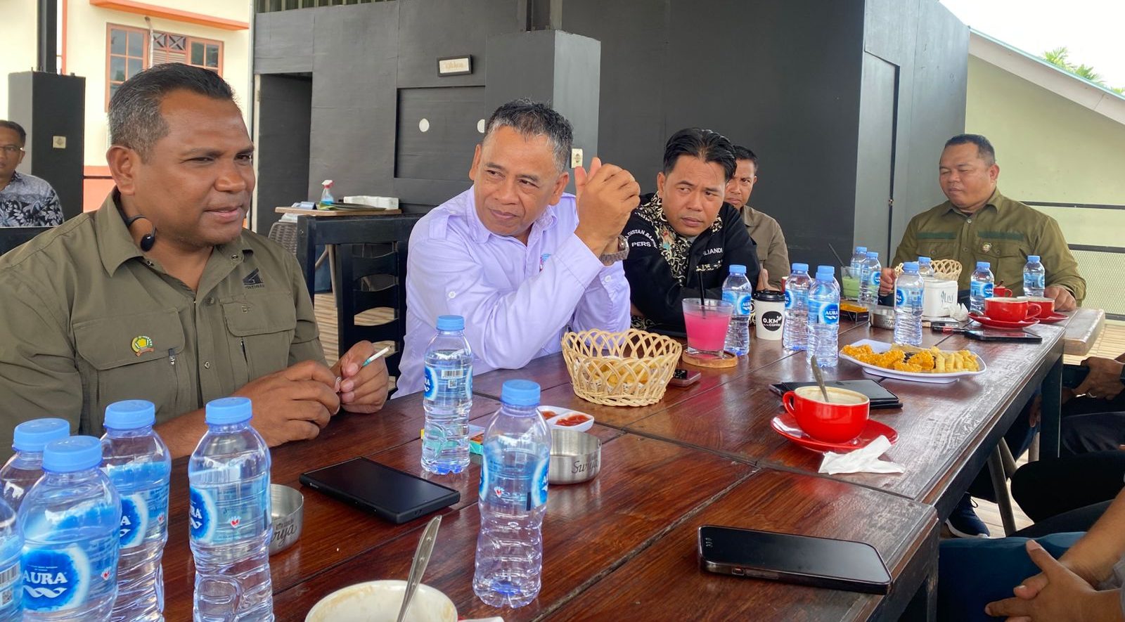 Silaturahmi Korem 101/Ant Bersama Serikat Media Siber Indonesia (SMSI) Provinsi Kalimantan Selatan