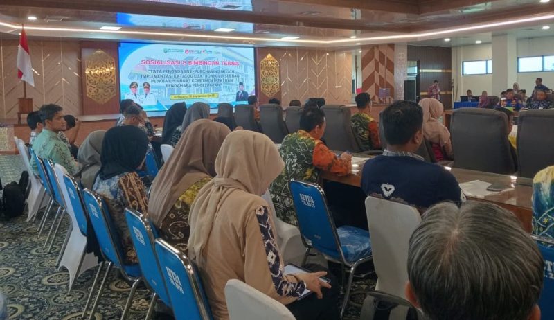 Sosialisasi dan Bimbingan Teknis (Bimtek) Implementasi Transaksi Katalog Elektronik Versi 6