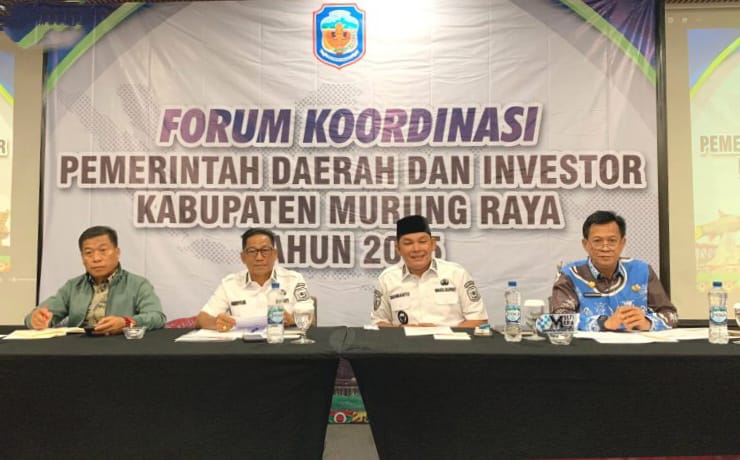Ketua DPRD Rumiadi saat menghadiri kegiatan Forum koordinasi dengan investor di Jakarta (foto: Diskominfo)