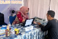 PT Air Minum Bandarmasih membuka stand pelayanan di area Pemerintah Kota