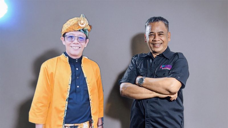 Masdar, Budayawan dan Seniman dan Anang Fadilah, Ketua SMSI Kalsel (Barito Post)