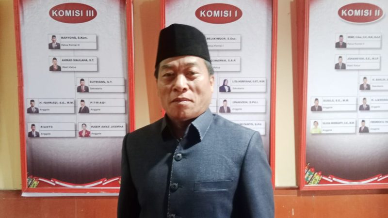 Ketua DPRD Murung Raya Rumiadi (foto: istimewa)