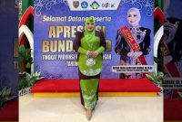 Dina Maulidah saat menghadiri Apresiasi Bunda PAUD tingkat Provinsi Kalteng tahun 2025 (foto: istimewa)