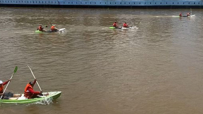 Lomba kayak hadir meriahkan Hari Jadi ke-499 Kota Banjarmasin