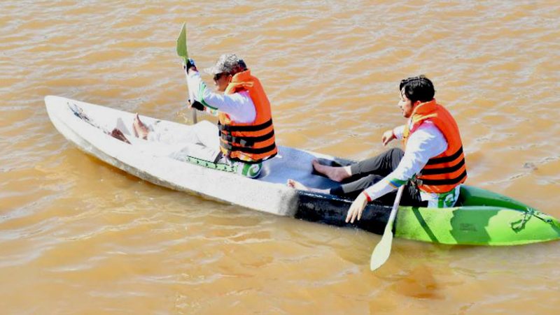 Lomba kayak hadir meriahkan Hari Jadi ke-499 Kota Banjarmasin