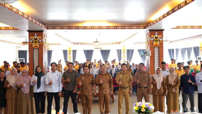 Kegiatan sosialisasi narkoba di kalangan pelajar (foto: Maya)