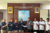 Senator Dayat EL melakukan kunjungan ke Kantor Badan Kepegawaian Nasional Regional VIII di Banjarbaru, pada Selasa (14/10/2025)