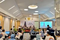 Kegiatan Media Gathering bersama Bank Kalsel di lantai 6,  J4 
Legian Hotel  (Foto Mercy)