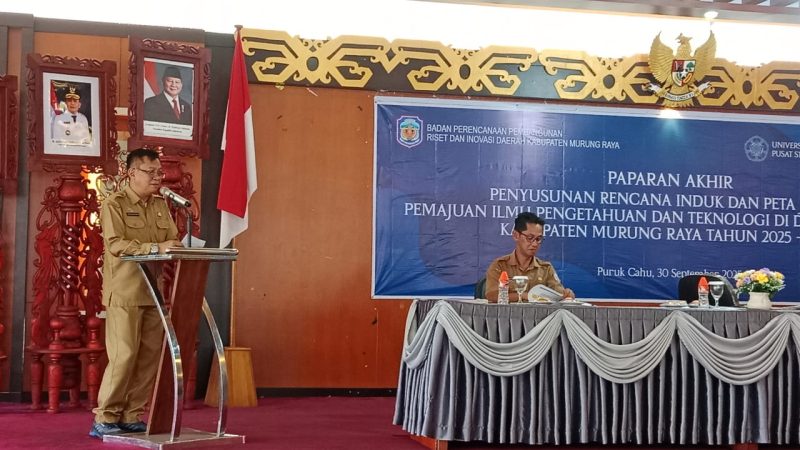 Pemkab Mura Paparkan RIPJPID 2025-2029 (foto: Maya)