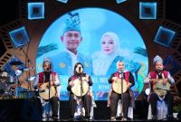 penampilan artis lokal serta talenta banua berprestasi turut mewarnai acara