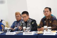 Rapat Validasi Data titik Satuan Pelayanan Pemenuhan Gizi (SPPG) yang digelar di Hotel Bahalap, Palangka Raya (foto: Diskominfo)