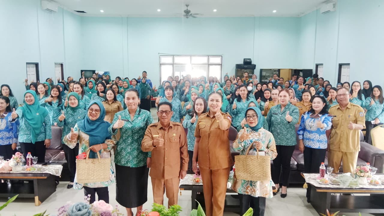 Kegiatan workshop pelatihan kader PKK Kabupaten Murung Raya (foto: Maya)