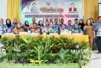 Kegiatan workshop pelatihan kader PKK Kabupaten Murung Raya (foto: Maya)