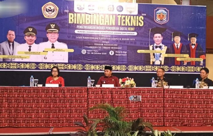 Kegiatan Bimtek Pembangunan Inovasi Pendidikan Digital Hebat (foto: Diskominfo)