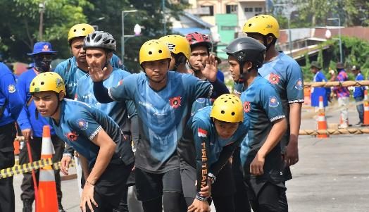 tim Pemadam Kebakaran (Damkar) di Kota Banjarmasin