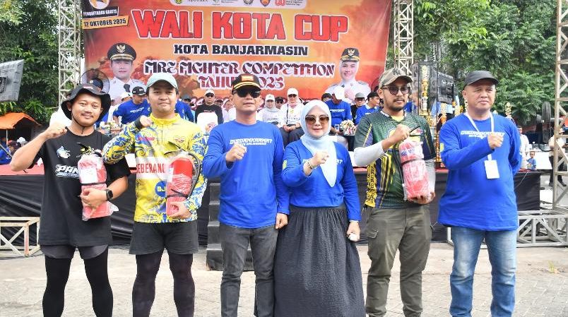 tim Pemadam Kebakaran (Damkar) di Kota Banjarmasin