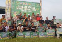 Kegiatan lomba menembak Bupati Murung Raya tahun 2025 di stadion Willy M.Yoseph (foto:Maya)