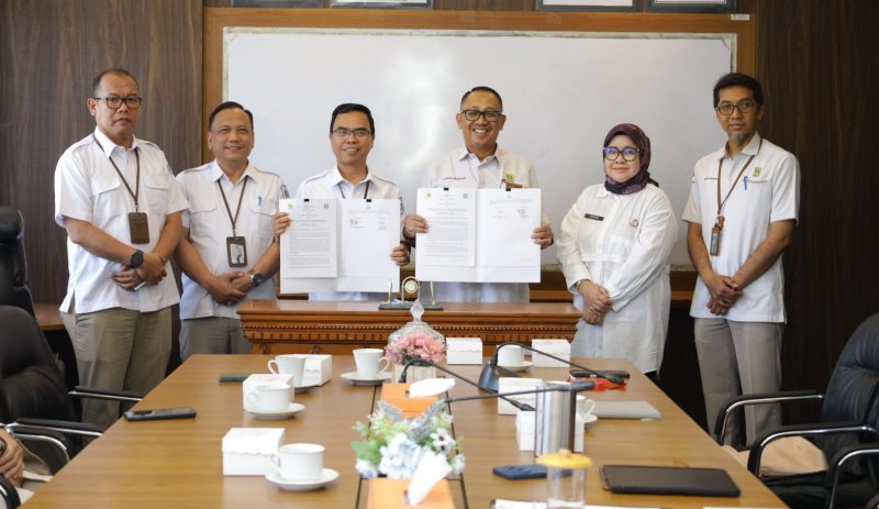 PT Air Minum Bandarmasih tanda tangani MoU atau Perjanjian Kerja Sama dengan Perumda PALD