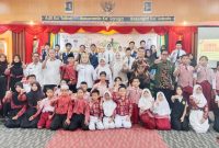 Kegiatan Lomba Membaca Nyaring Bagi Guru Tahun 2025 di gedung Dewan Adat Dayak (foto: Maya)