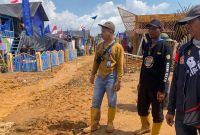 panitia maupun peserta Kemah Karya Bhakti Wisata Karang Taruna (KKBWKT)