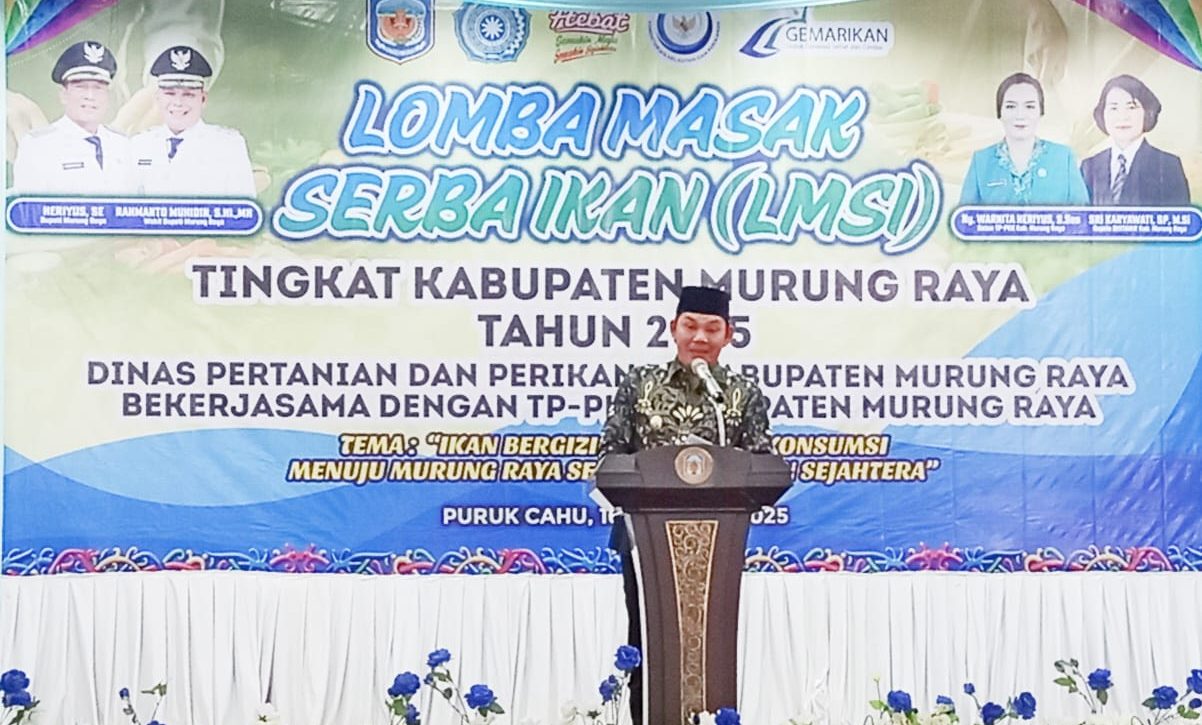 Lomba memasak ikan tahun 2025 tingkat kabupaten (foto: Maya)