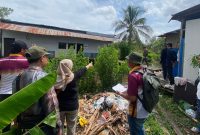 Lahan milik Hj Maswardah luas tanah hampir 1 hektar diduga telah dikuasai Abu Amin alias Jarkasi yang mengaku juga pemilik lahan