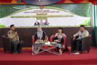 Kegiatan Sosialisasi Stop Bullying, Stop Pernikahan Dini, Bahaya Narkoba & HIV/AIDS di Aula DAD Kabupaten Murung Raya. (foto: Diskominfo)