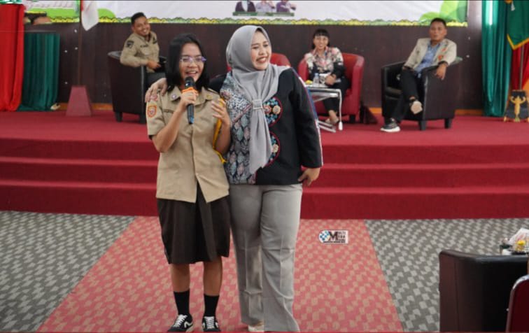 Kegiatan Sosialisasi Stop Bullying, Stop Pernikahan Dini, Bahaya Narkoba & HIV/AIDS di Aula DAD Kabupaten Murung Raya. (foto: Diskominfo)