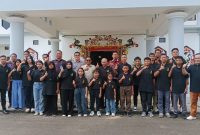 Pelepasan Kontingen Kejuaraan Provinsi Catur Kabupaten Murung Raya Tahun 2025 (foto: Maya)