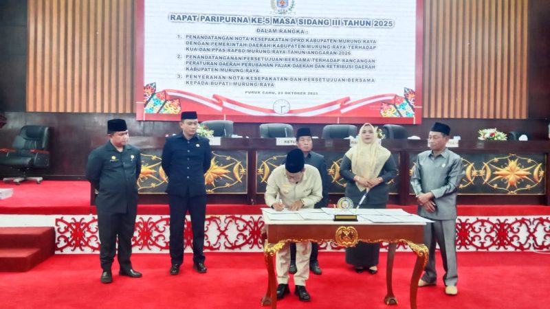 Rapat Paripurna ke III masa sidang 5 Tahun 2025 (foto: Maya)