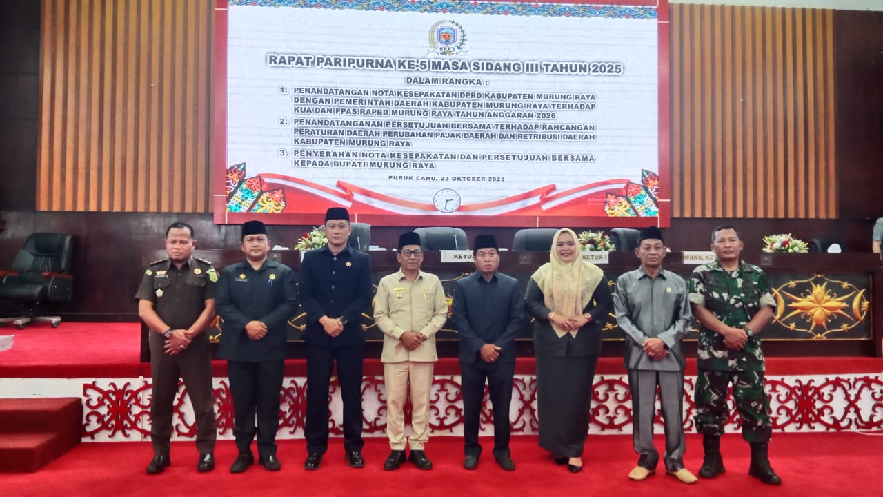 Rapat Paripurna ke III masa sidang 5 Tahun 2025 (foto: Maya)