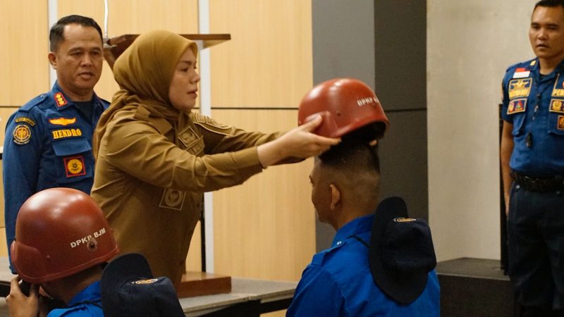 Dinas Pemadam Kebakaran dan Penyelamatan (Disdamkarmat) Kota Banjarmasin menggelar kegiatan Diklat Teknis Penanggulangan Kebakaran