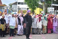 Wakil Wali Kota Banjarmasin, Ananda, bertindak sebagai pembina apel peringatan Hari Sumpah Pemuda ke-97 Tahun 2025